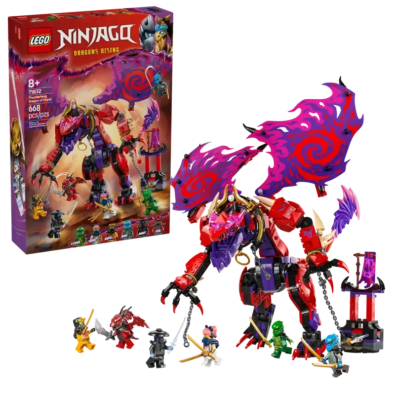 Lego Ninjago Croc-de-tonnerre : le dragon du chaos