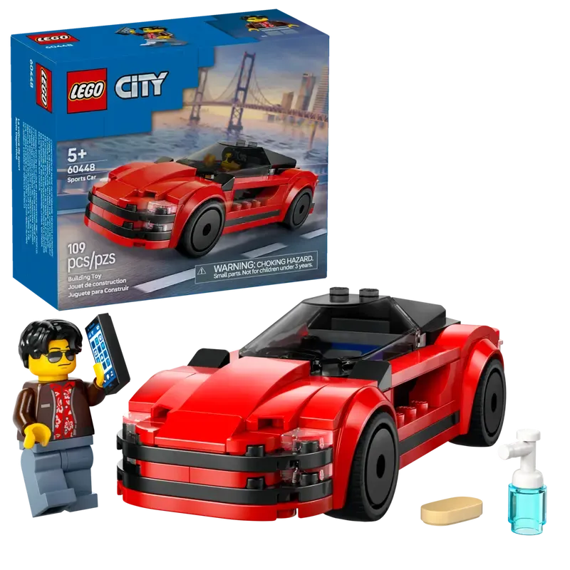 Lego City La voiture de sport rouge