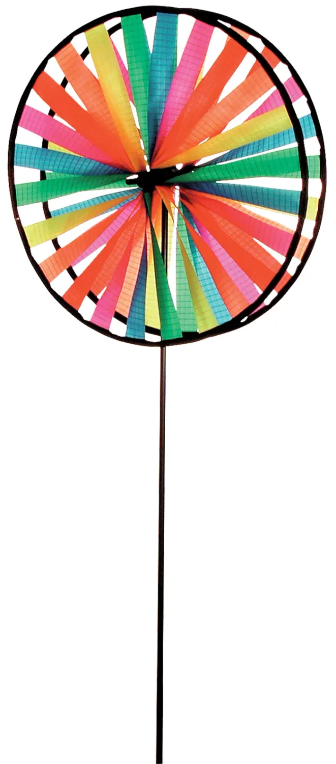 Éolienne Magic Wheel Duett ø 28 cm, 79 cm, polyester, résistant intempéries et UV