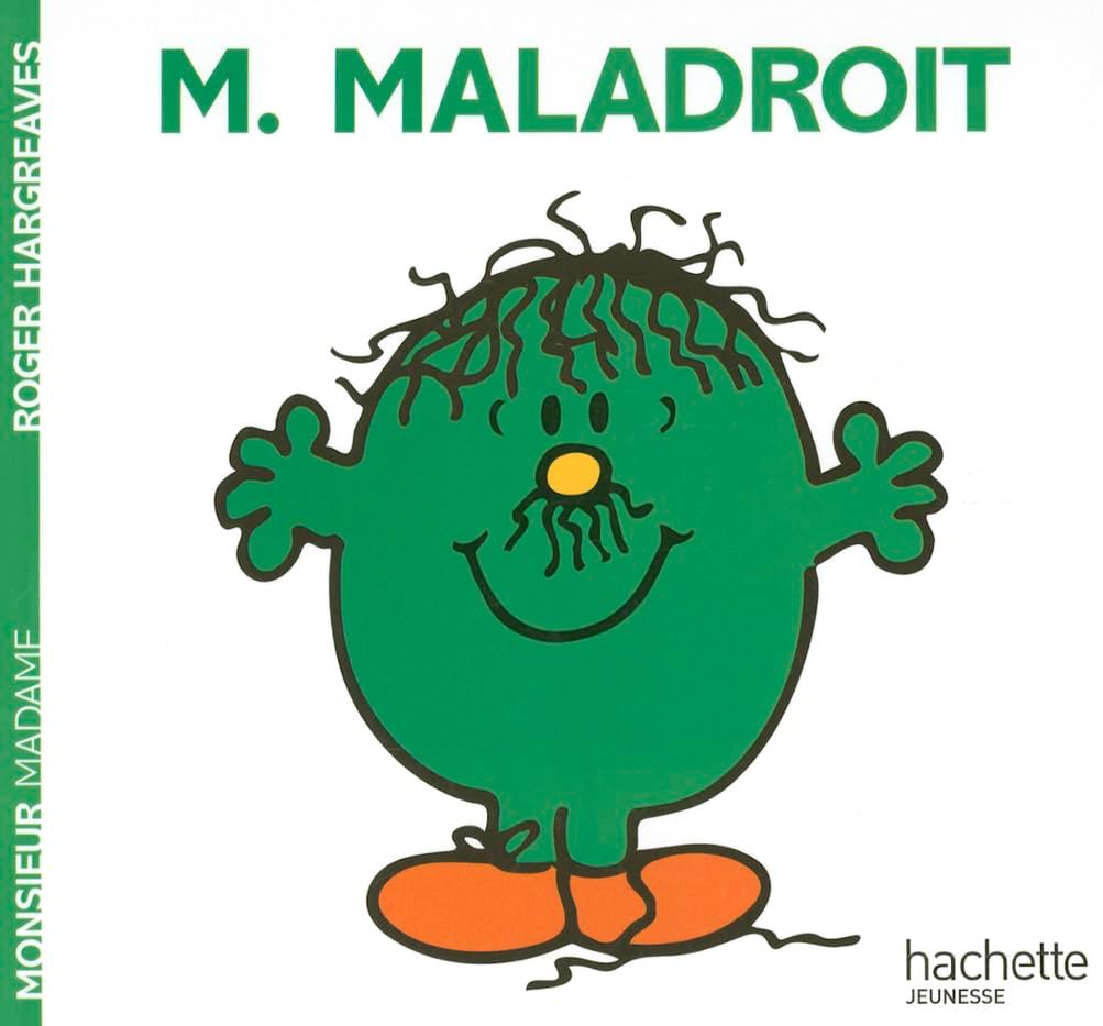 Livre Monsieur Madame, Monsieur Maladroit