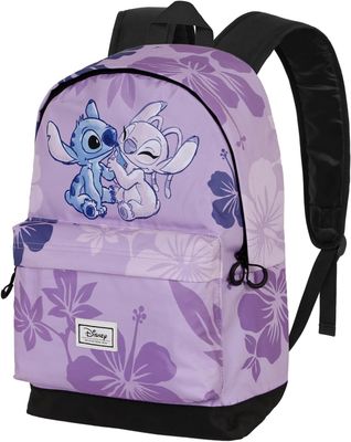 Sac à dos Stitch couleur lilas fleuri