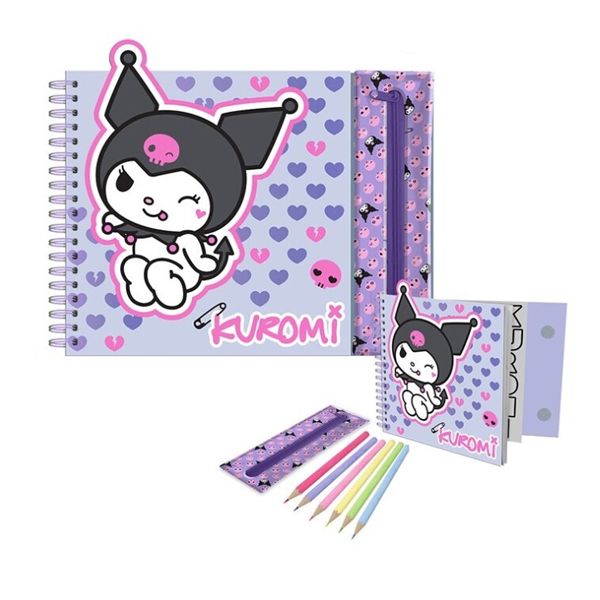 Kuromi livre bricolage Set 28x25x2cm