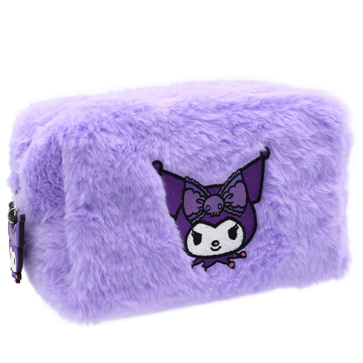 Kuromi pochette en peluche  mauve
