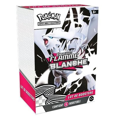 Pokémon Lot de boosters Flamme Blanche