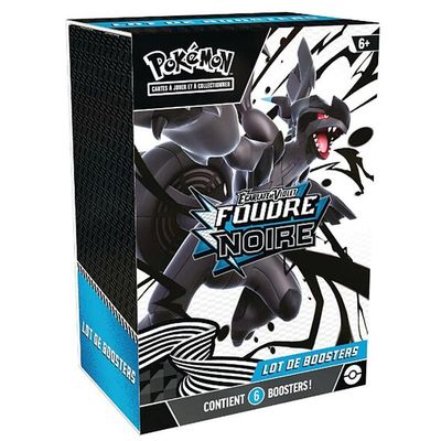 Pokémon Lot de boosters Foudre Noire
