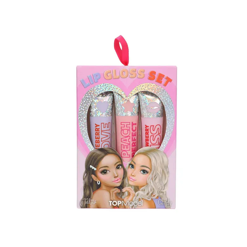Top Model Lip gloss brillant lot de 3 tubes