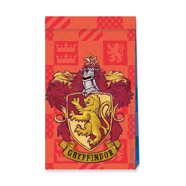 4 sachets de fêtes d&#39;anniversaire, thème Harry Potter, à remplir avec des bonbons et des jouets