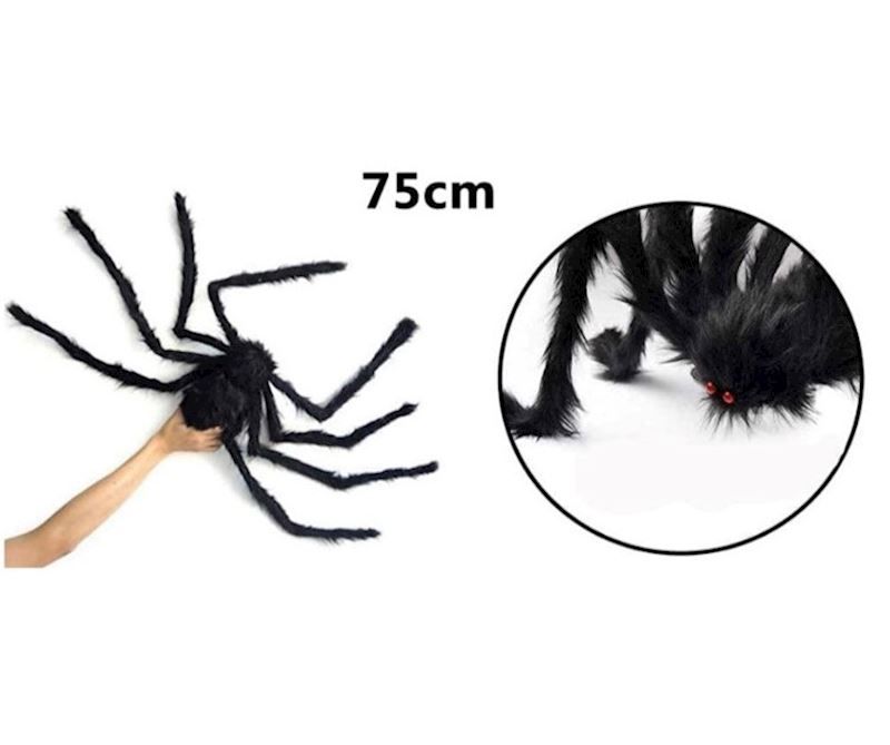 Araignée géante velue 75 cm, pour Halloween