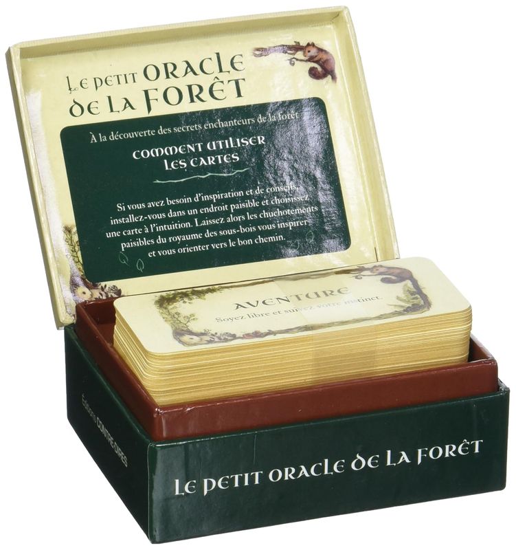 Le petit Oracle de la Forêt, cartes
