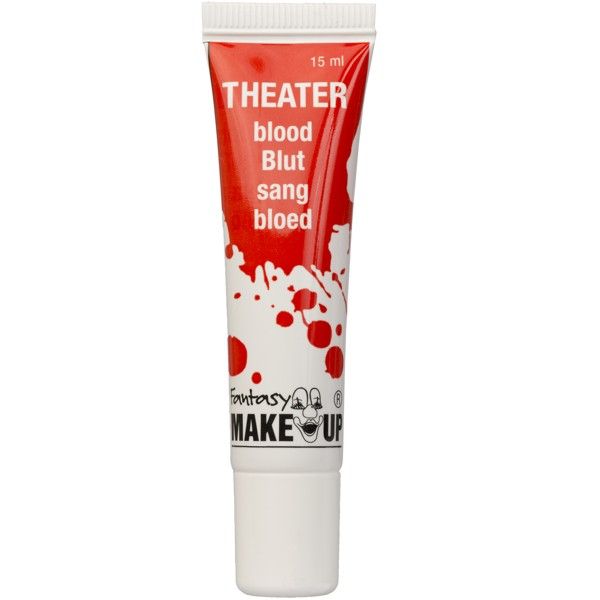 Sang en tube 15ml, pour Halloween, carnaval, anniversaire
