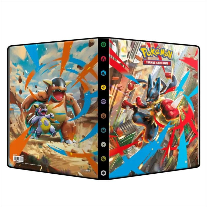 Portfolio 4-Pocket Pokémon ME01, classeur pour 252 cartes collector