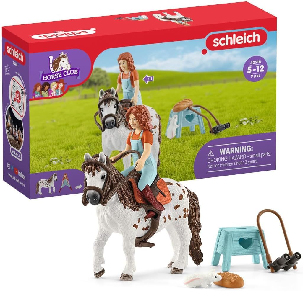 Schleich 42518 Horse Cheval Club Mia &amp; Spotty