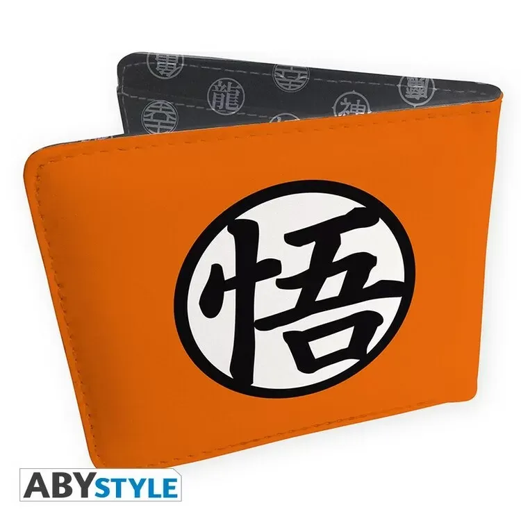 Portemonnaie Goku Super Saiyan, Dragon Ball, Fond Orange