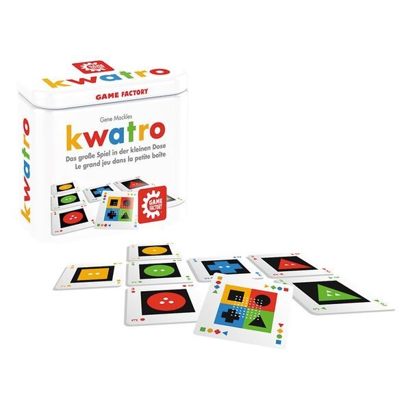 Jeu Kwatro, le grand jeu dans la petite boite