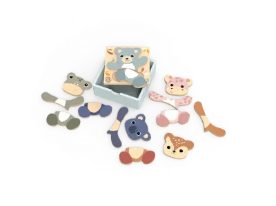 Speedy Monkey Puzzle en bois Mix &amp; Match Animaux