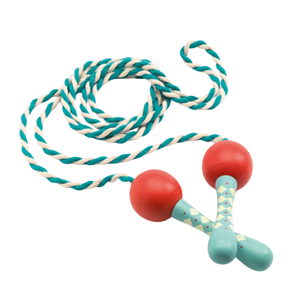 Djeco Corde à sauter  en bois Cordélia