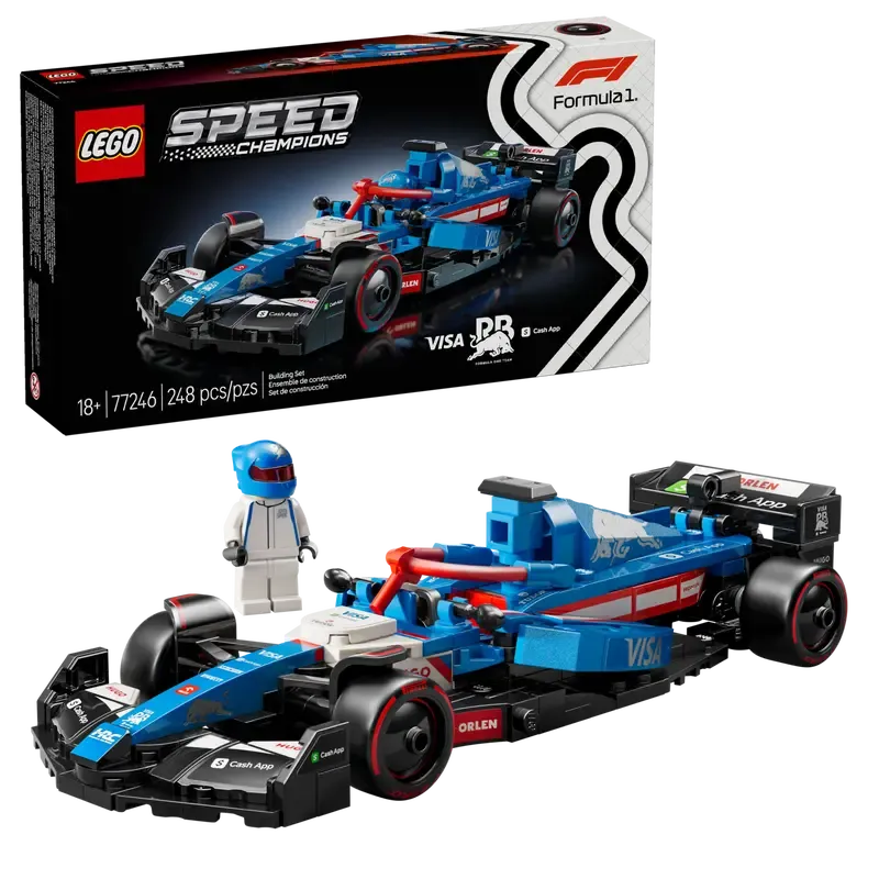 Lego Speed Champions Voiture F1® Visa Cash App RB VCARB 01