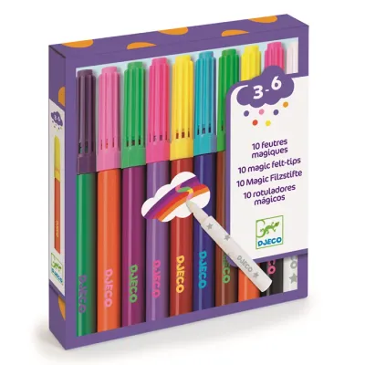 Djeco 10  stylos feutres magiques