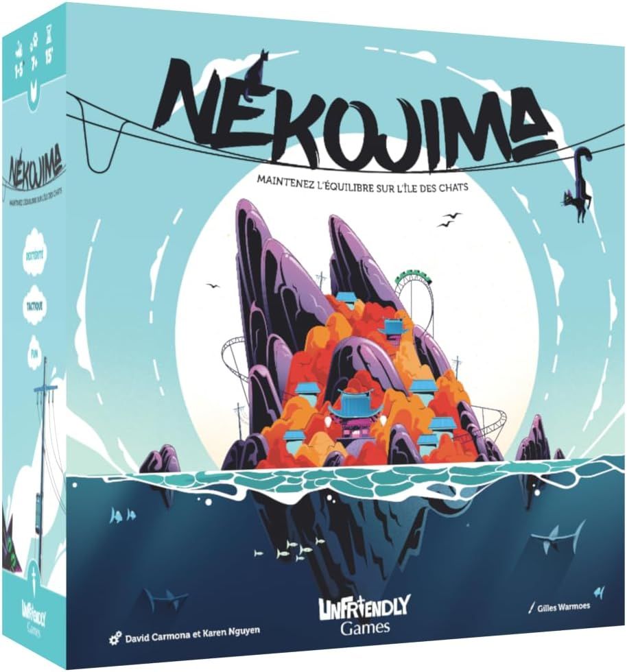 NEKOJIMA - Jeu d&#39;adresse - dextérité