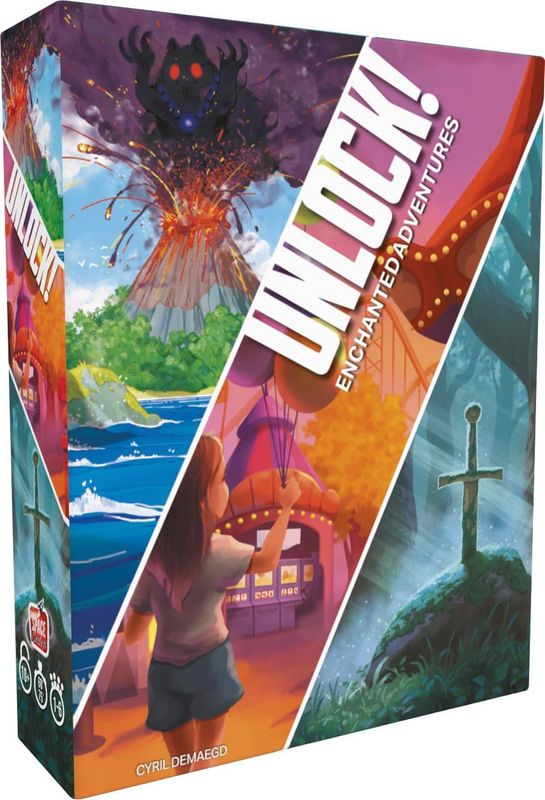 Asmodee - Unlock! Enchanted Adventures - Space Cowboys - Jeux de société - Jeu d'escape Game coopératif