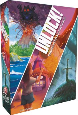 Asmodee - Unlock! Enchanted Adventures - Space Cowboys - Jeux de société - Jeu d'escape Game coopératif