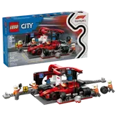 Lego City Arrêt au stand de F1® avec voiture Ferrari