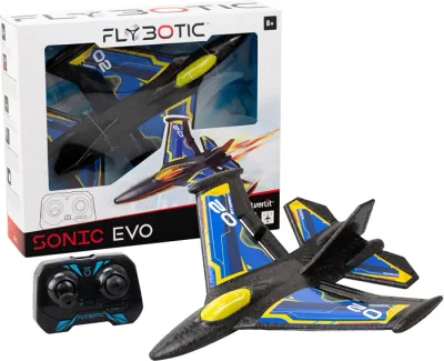 Avion Sonic Evo avec télécommande, 2.4 GHz env. 31x25x7 cm, à l&#39;extérieur, piles 2xAAA exclus , dès 8 ans