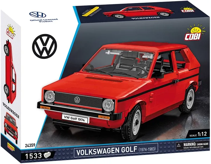 Cobi 1:12 VW Golf / 1510 pcs VW Golf 1974-1983