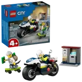 Lego City La course-poursuite en moto de police