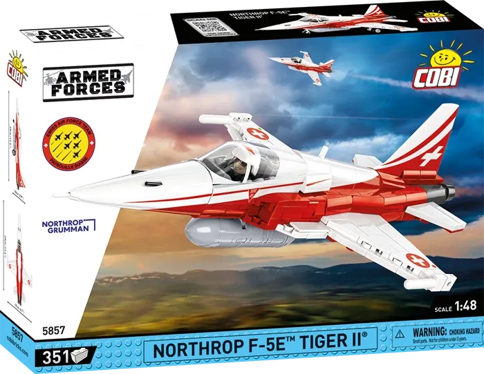 Cobi Northrop F-5E Tiger / 351 pcs  avion des Forces aériennes suisses
