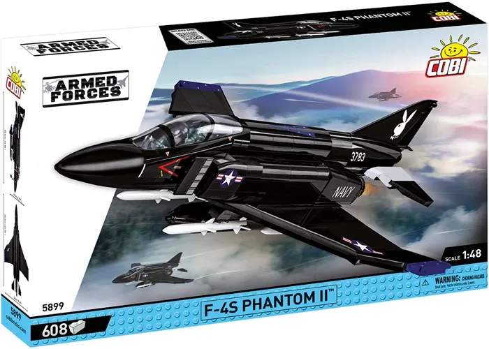 Cobi F-4S Phantom II / 608 pcs US Navy -Avion  Black Bunny