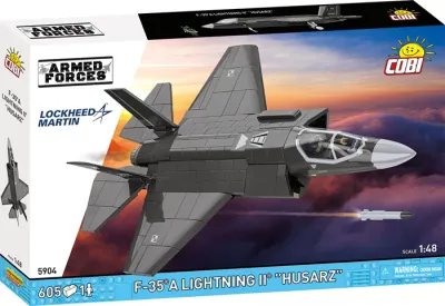 Cobi Avion F-35A Lightning II / 605 pcs &#39;Husarz&#39; by Lockheed Martin