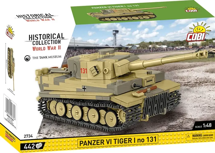 Cobi Tank Panzer VI Tiger I #131 / 442 pcs