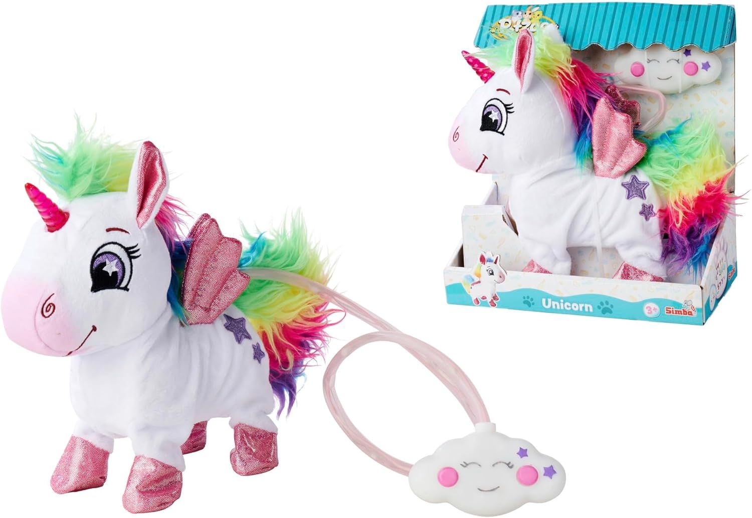 PetZoo Rainbow Unicorn (Licorne arc-en-ciel)