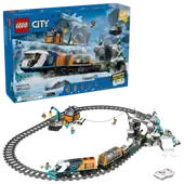 Lego City Le train express des explorateurs en Arctique