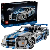 Lego Technic Voiture Nissan Skyline GT-R (R34) 2 Fast 2 Furious