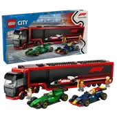Lego City Camion de F1® avec voitures de F1® RB20 et AMR24