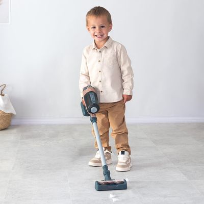 Smoby - Rowenta - X Force Flex Aspirateur Balai - Parfaite Réplique - Fonction Sonore - A Partir de 3 Ans - Fabrication Française