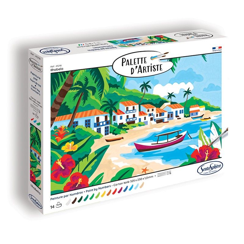 Sentosphère peinture PALETTE D&#39;ARTISTE - Ilhabela