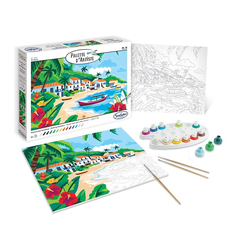 Sentosphère peinture PALETTE D'ARTISTE - Ilhabela