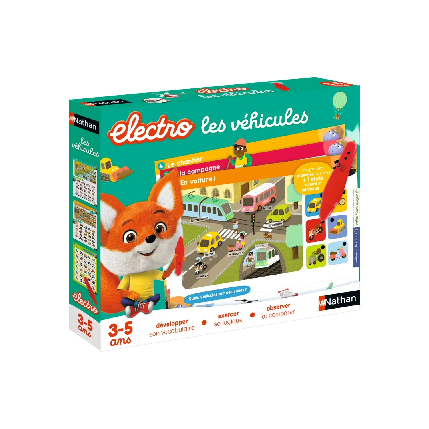 Nathan Electro les véhicules