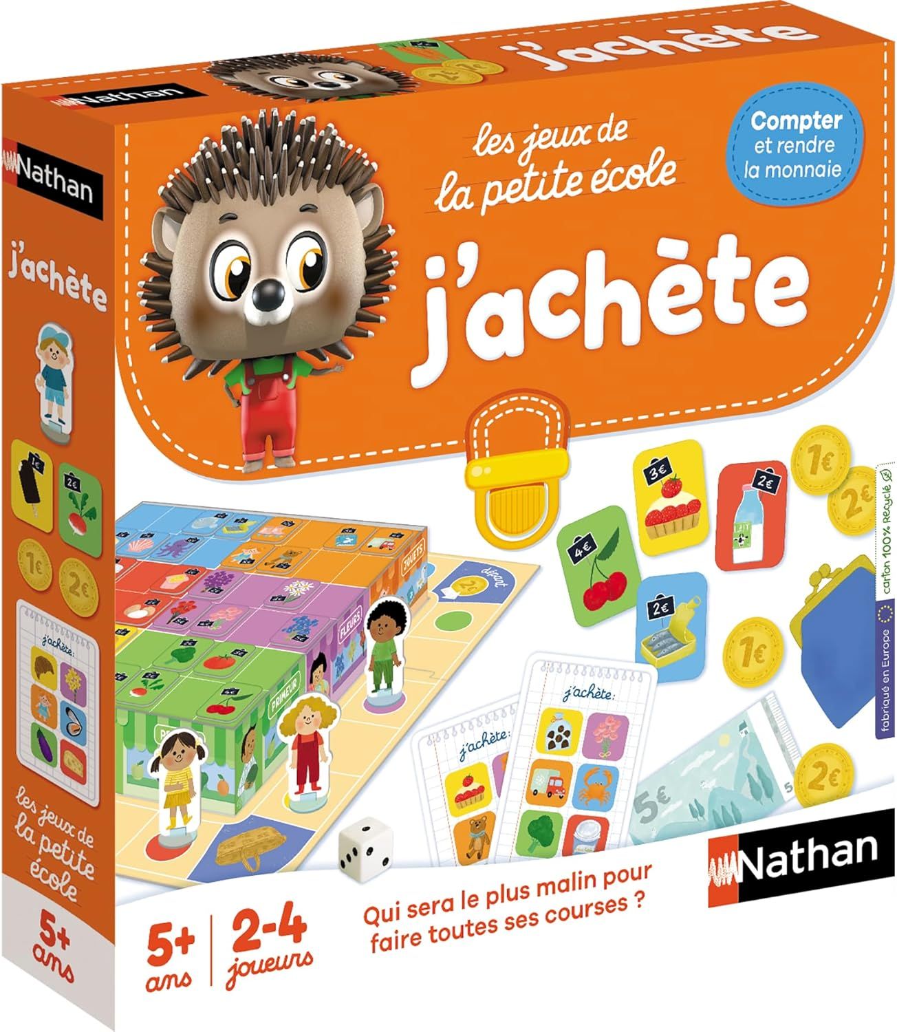 Nathan la petite école, J&#39;achète, jeu éducatif
