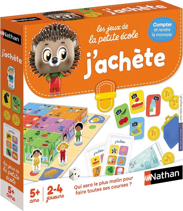 Nathan la petite école, J'achète, jeu éducatif