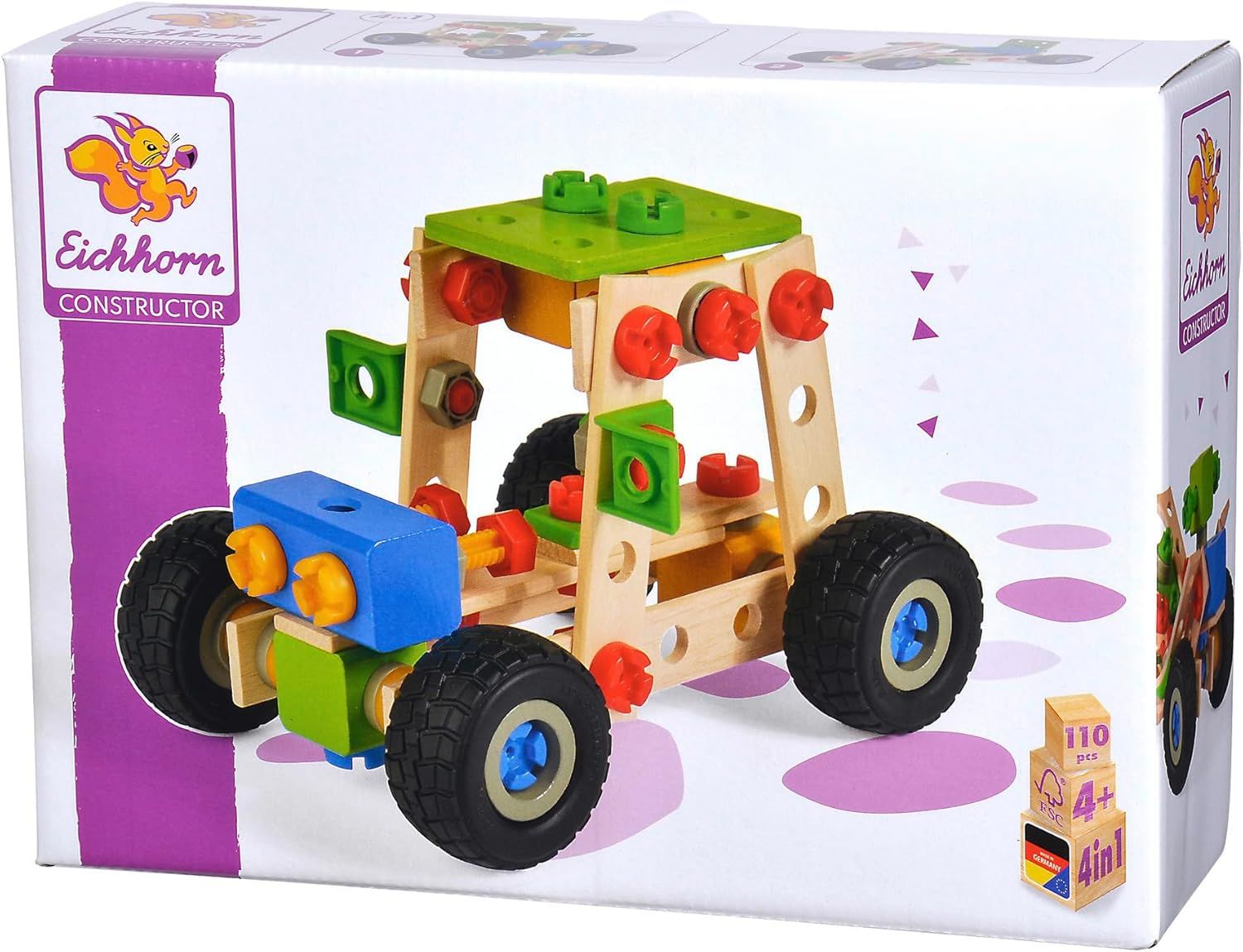 Eichhorn construction buggy en bois