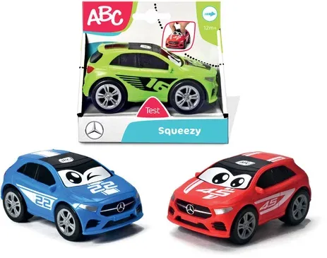 Voiture ABC Mercedes Class A 11 cm, couleur assorti
