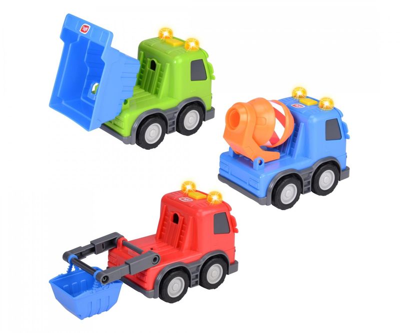 Camion ABC Volvo avec son et lumière, assorti