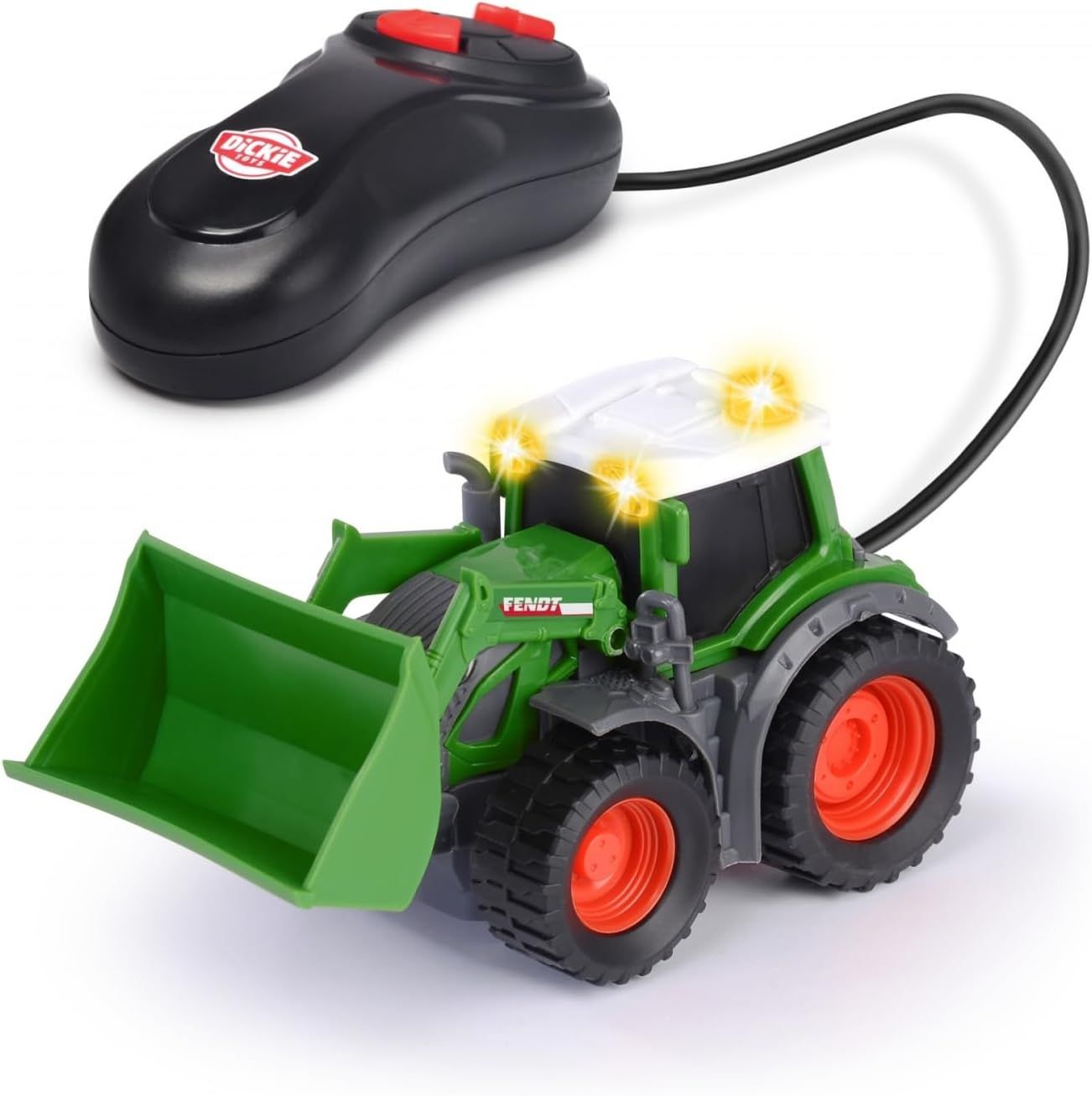 Dickie - Tracteur Fendt Filo 13cm - Véhicule de la Ferme Filoguidé