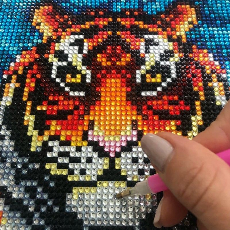 Sentosphère Canevas à diamanter tigre