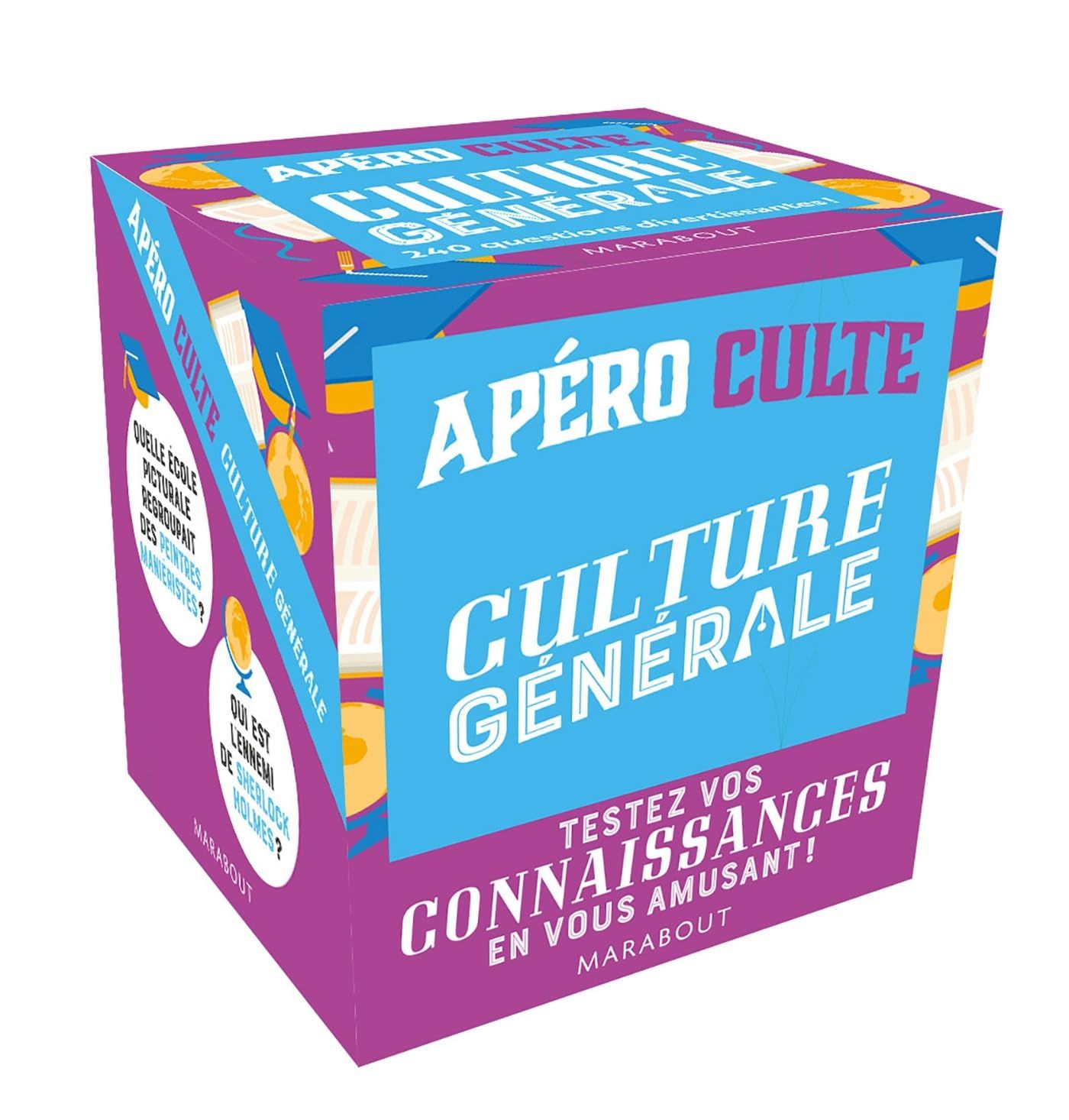 Apéro culte - Culture générale, jeu de cartes d' ambiance