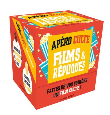 Apéro Culte - Films et répliques, jeu de cartes d'ambiance